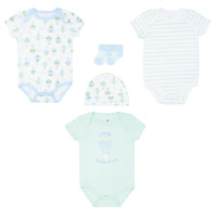 Body Manga Corta 3pk + Gorro + Medias
