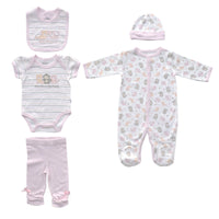 Body Manga Larga / Corta + Pantalón Largo + Gorro + Babero
