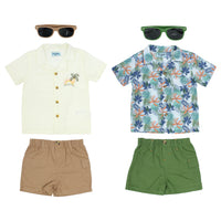 Camisa + Pantalón Corto + Gafas
