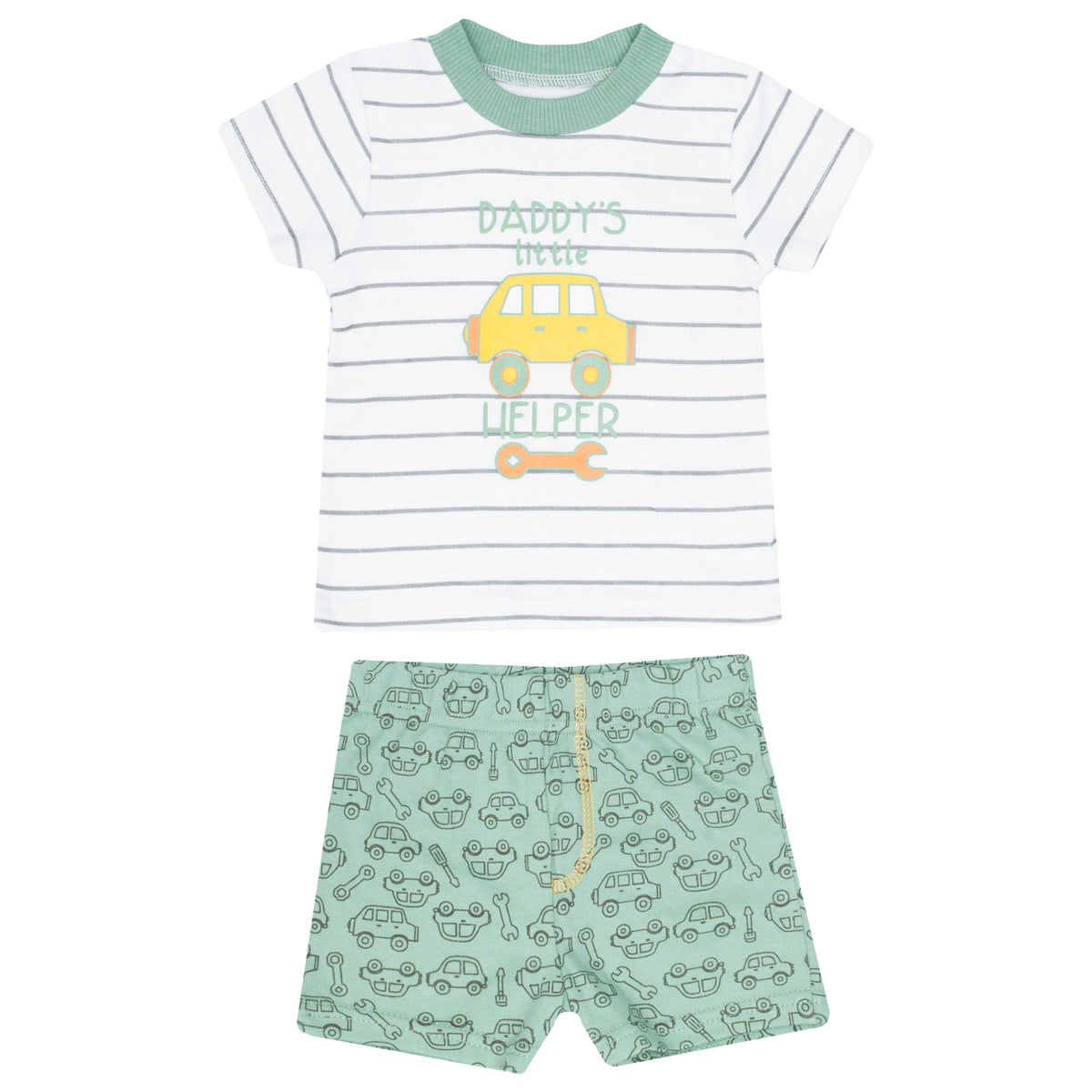 Sueter Manga Corta + Pantalón Corto