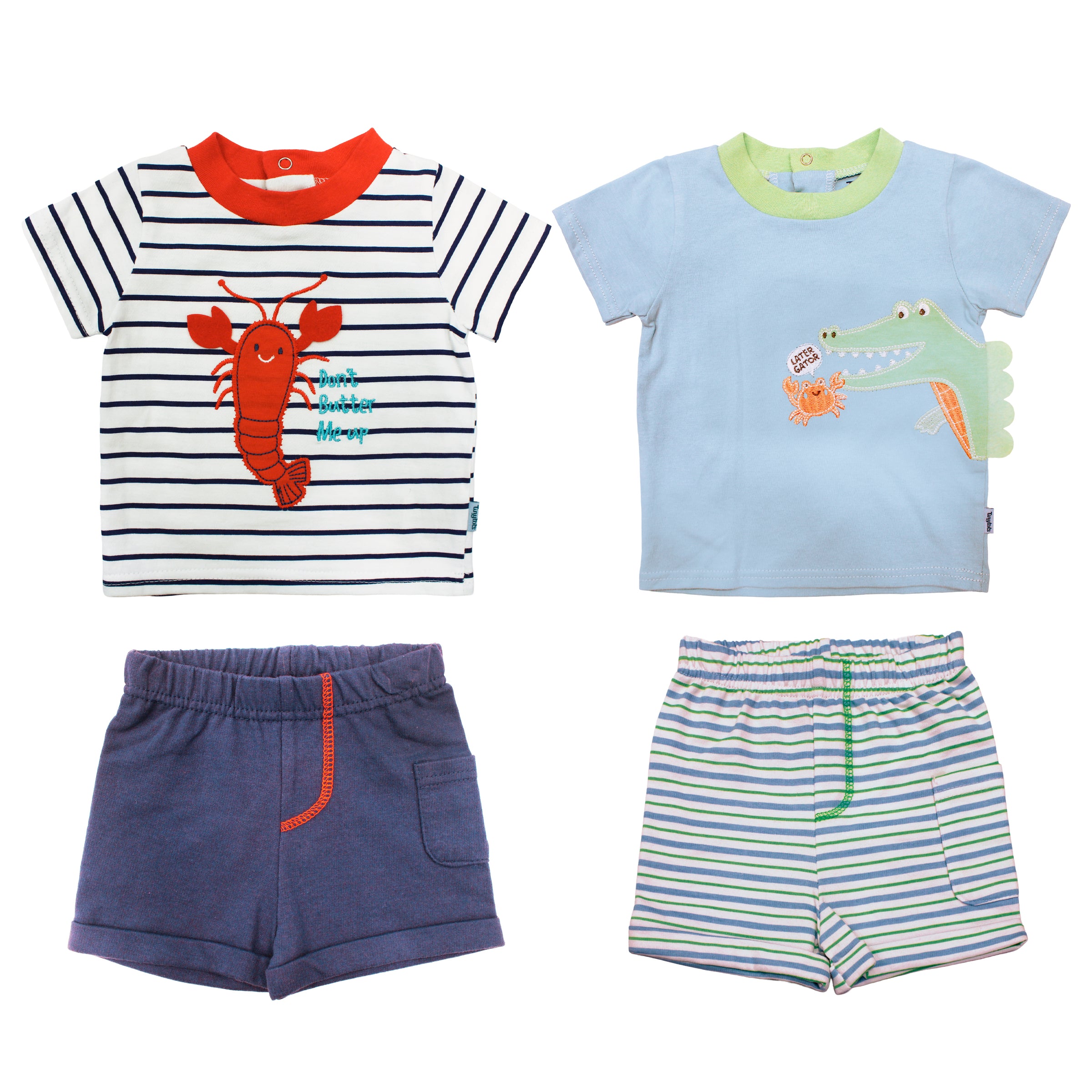 Sueter Manga Corta + Pantalón Corto