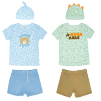 Sueter Manga Corta + Pantalón Corto
