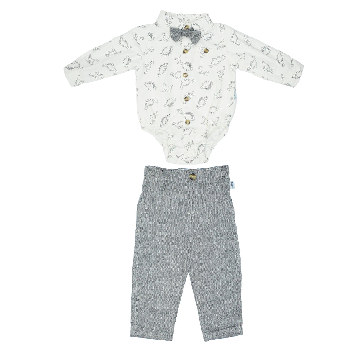Body Camisa + Pantalón Largo