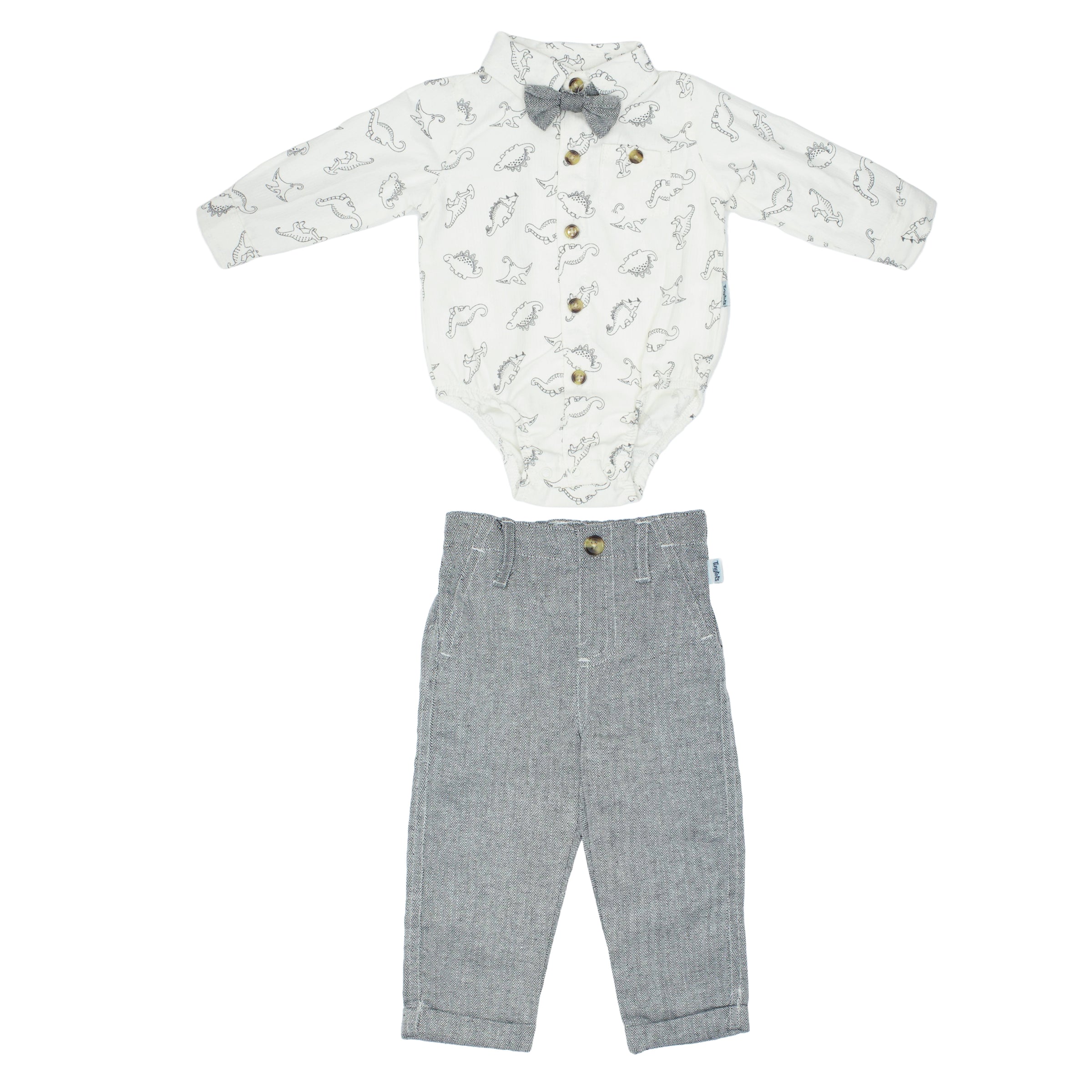 Body Camisa + Pantalón Largo