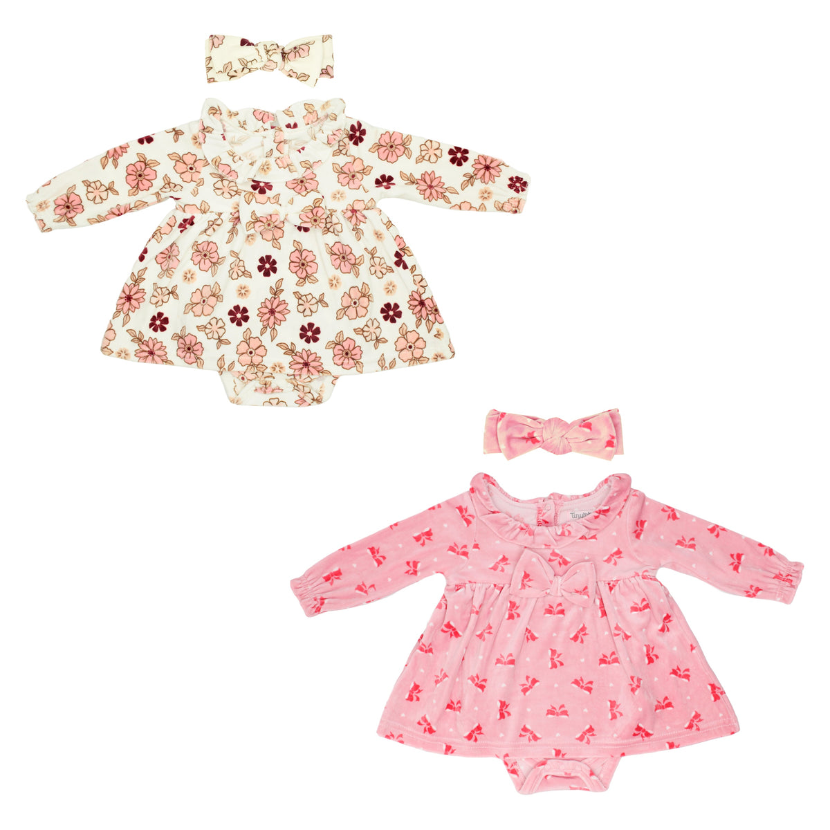 Body Vestido Para Bebé Y Vincha