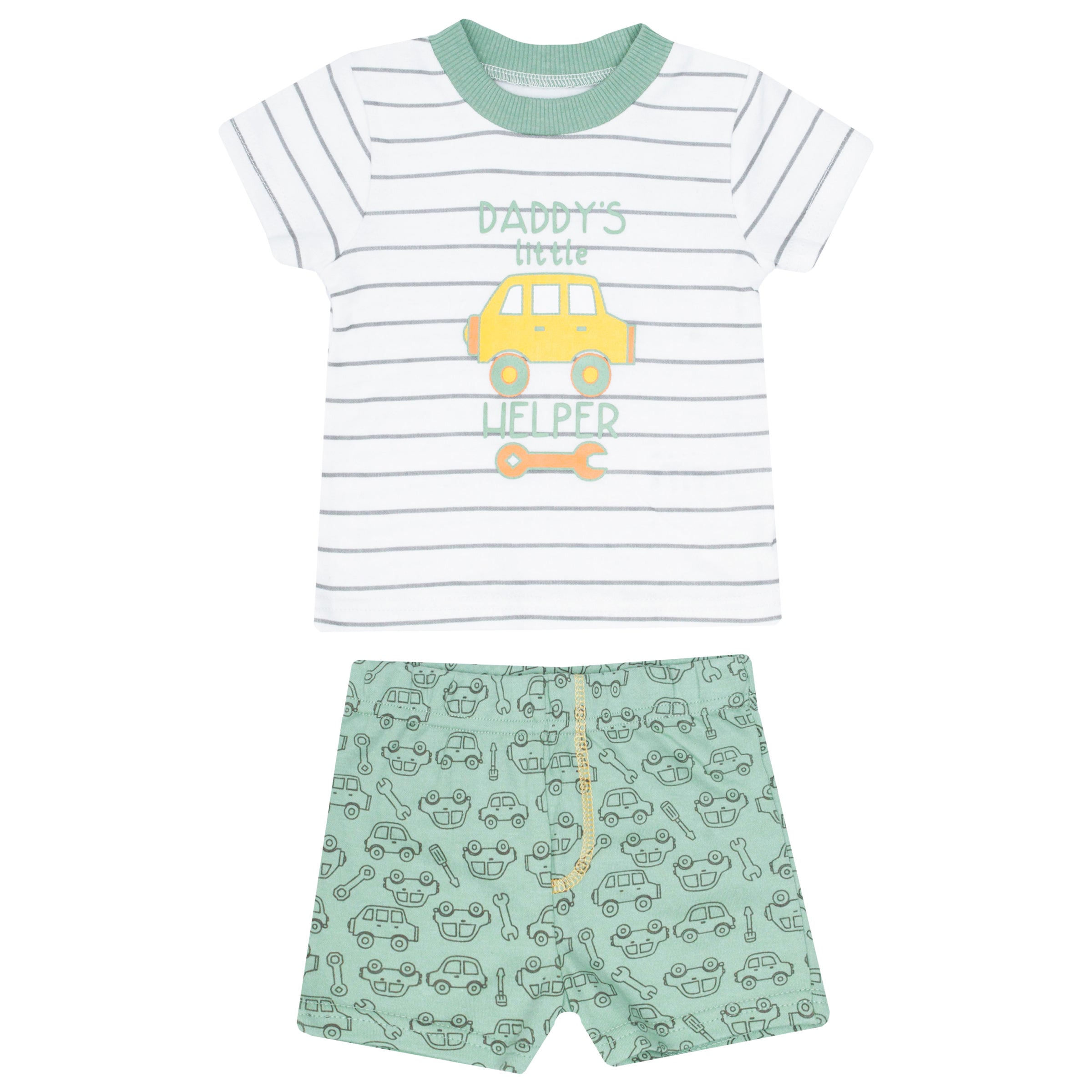 Sueter Manga Corta + Pantalón Corto
