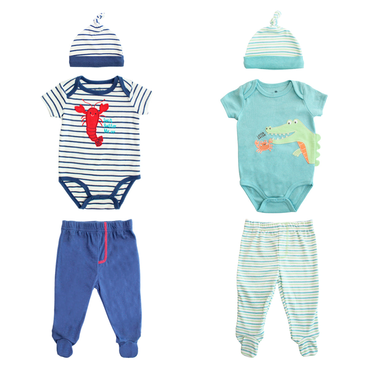 Body Manga Corta + Pantalón Largo + Gorro