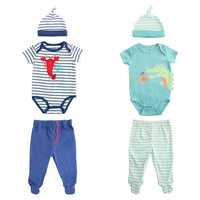 Body Manga Corta + Pantalón Largo + Gorro
