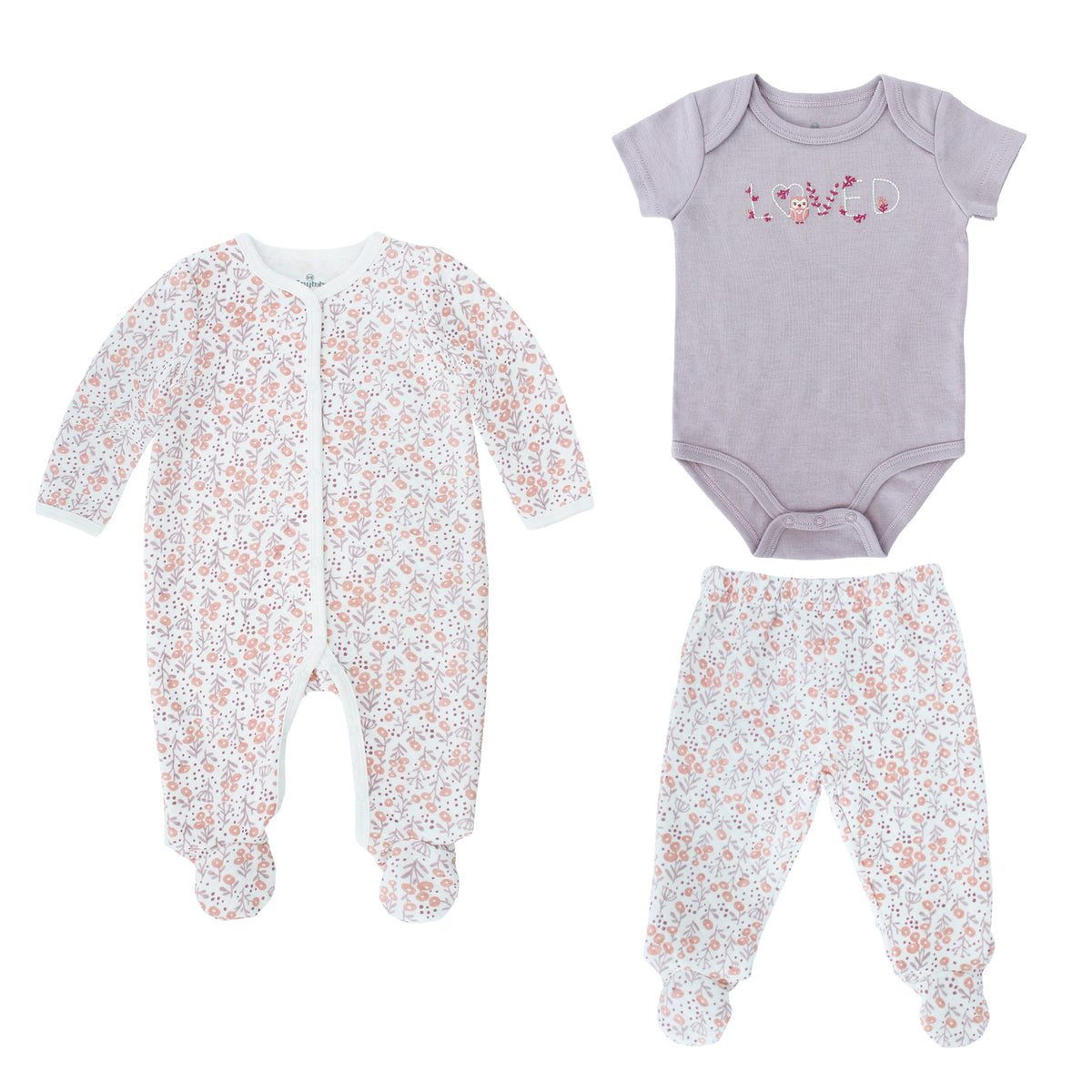 2 Pack Niña Enterizo