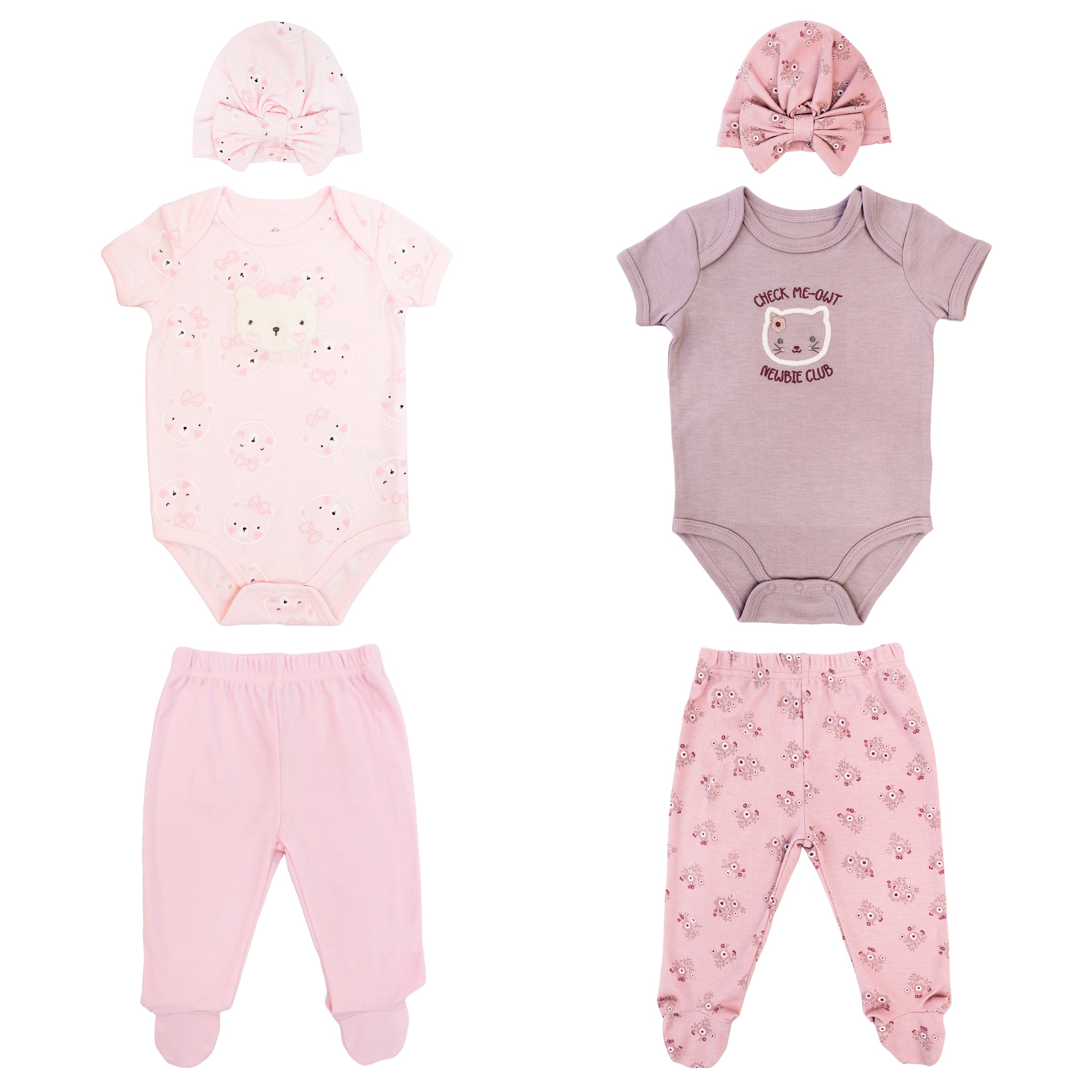 Body Manga Larga + Pantalón Largo + Gorro
