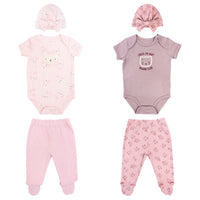 Body Manga Larga + Pantalón Largo + Gorro
