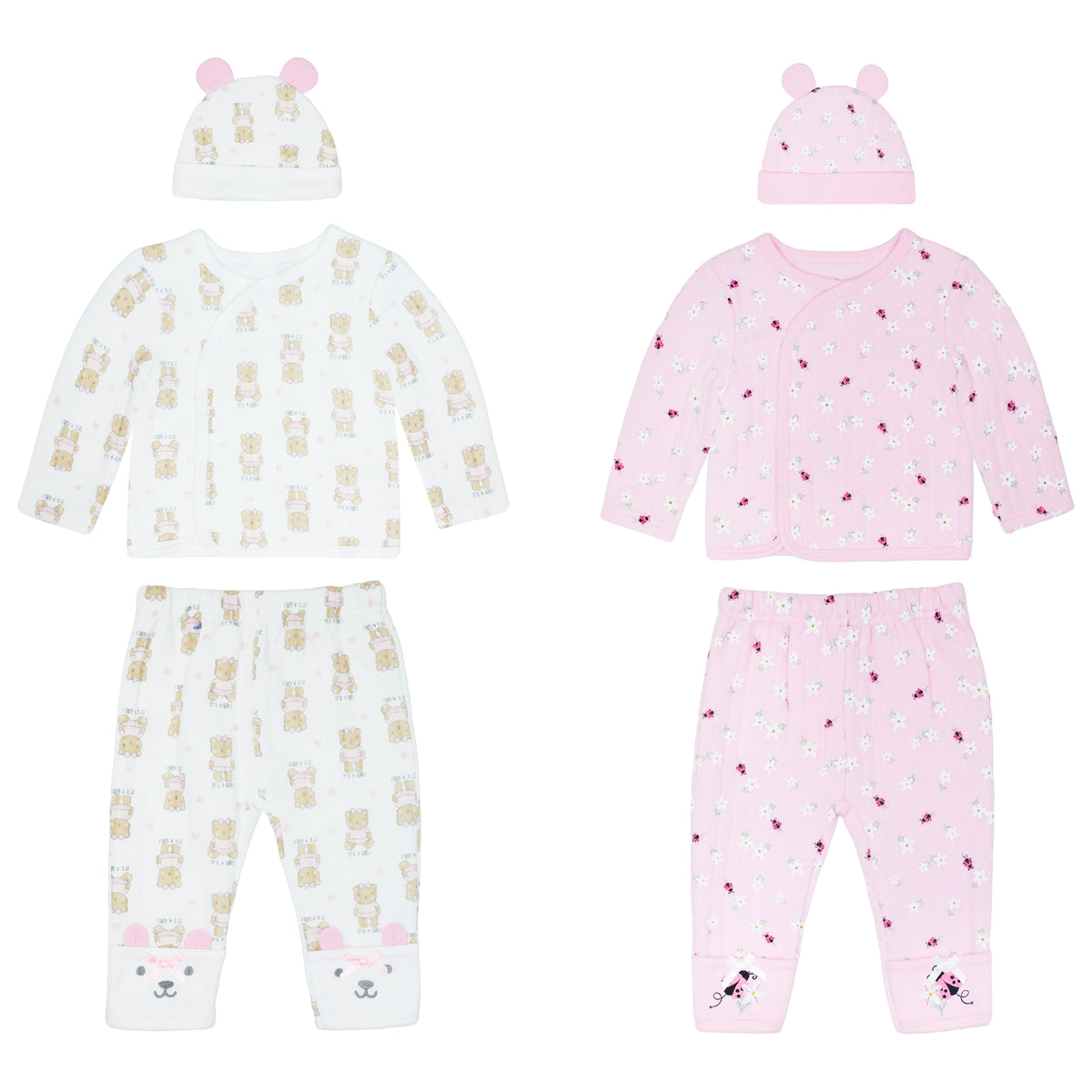 Pijama Manga Larga de Pantalón Largo + Gorro