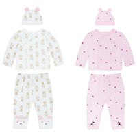 Pijama Manga Larga de Pantalón Largo + Gorro
