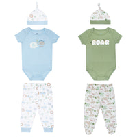 Body Manga Corta + Pantalón Largo + Gorro
