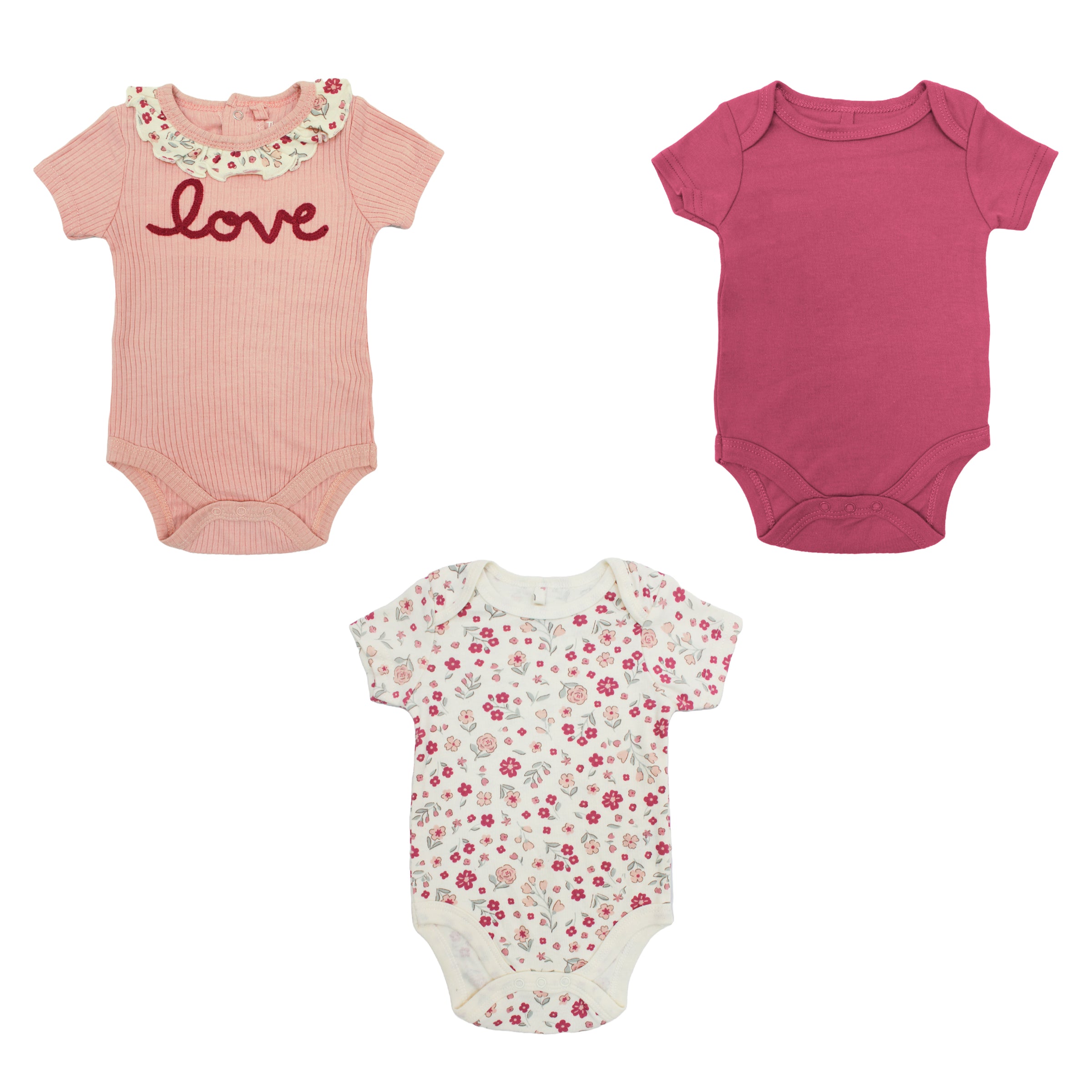 Body Manga Corta 3pk