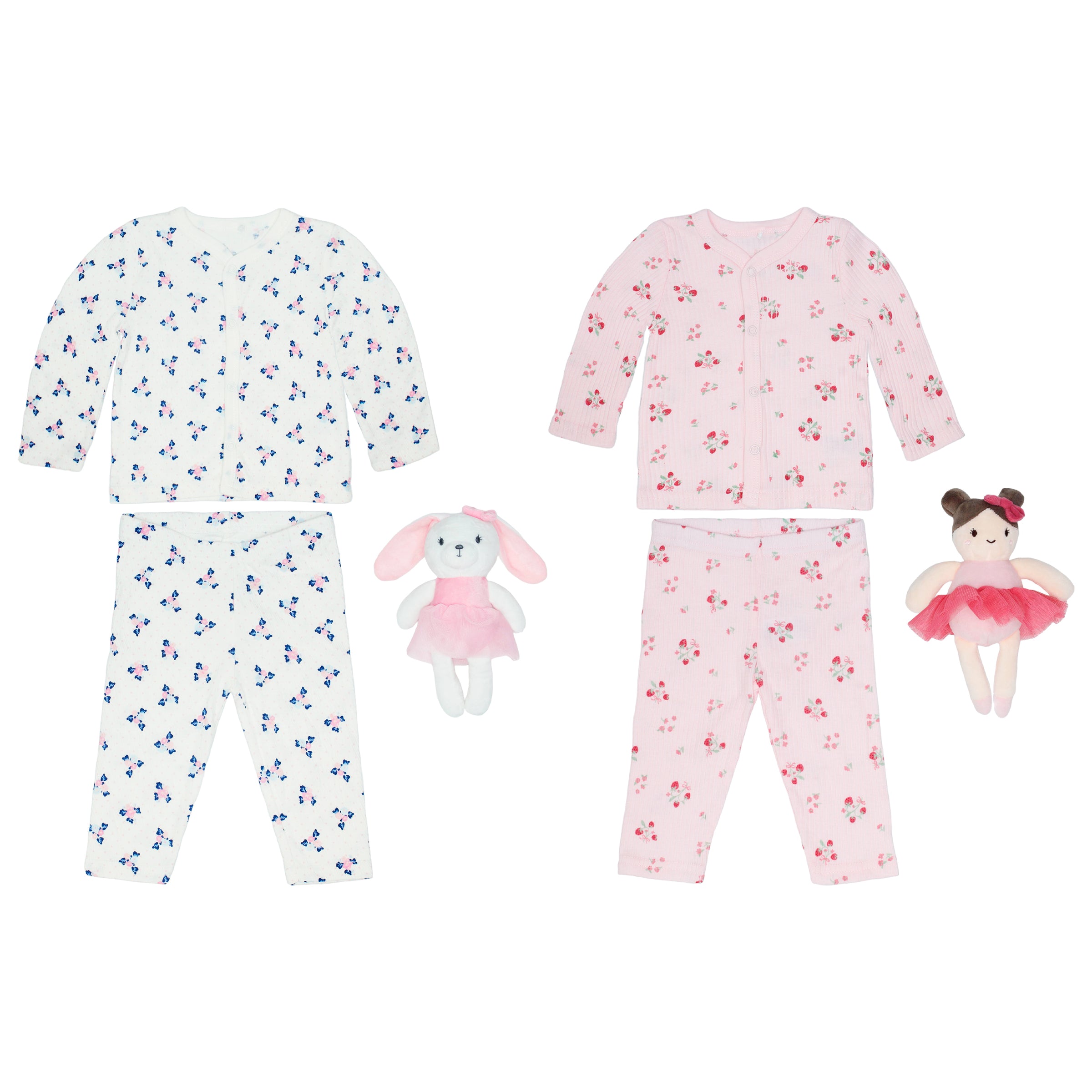 Pijama Manga Larga de Pantalón Largo + Muñeca