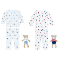 Pijama Manga Larga de Pantalón Largo + Peluche
