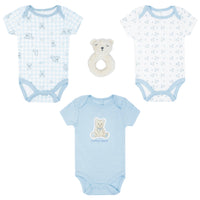 Body Manga Corta 3pk + Peluche De Apego
