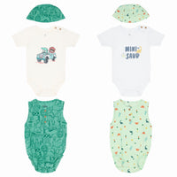 Body Manga Corta 2pk + Sombrero
