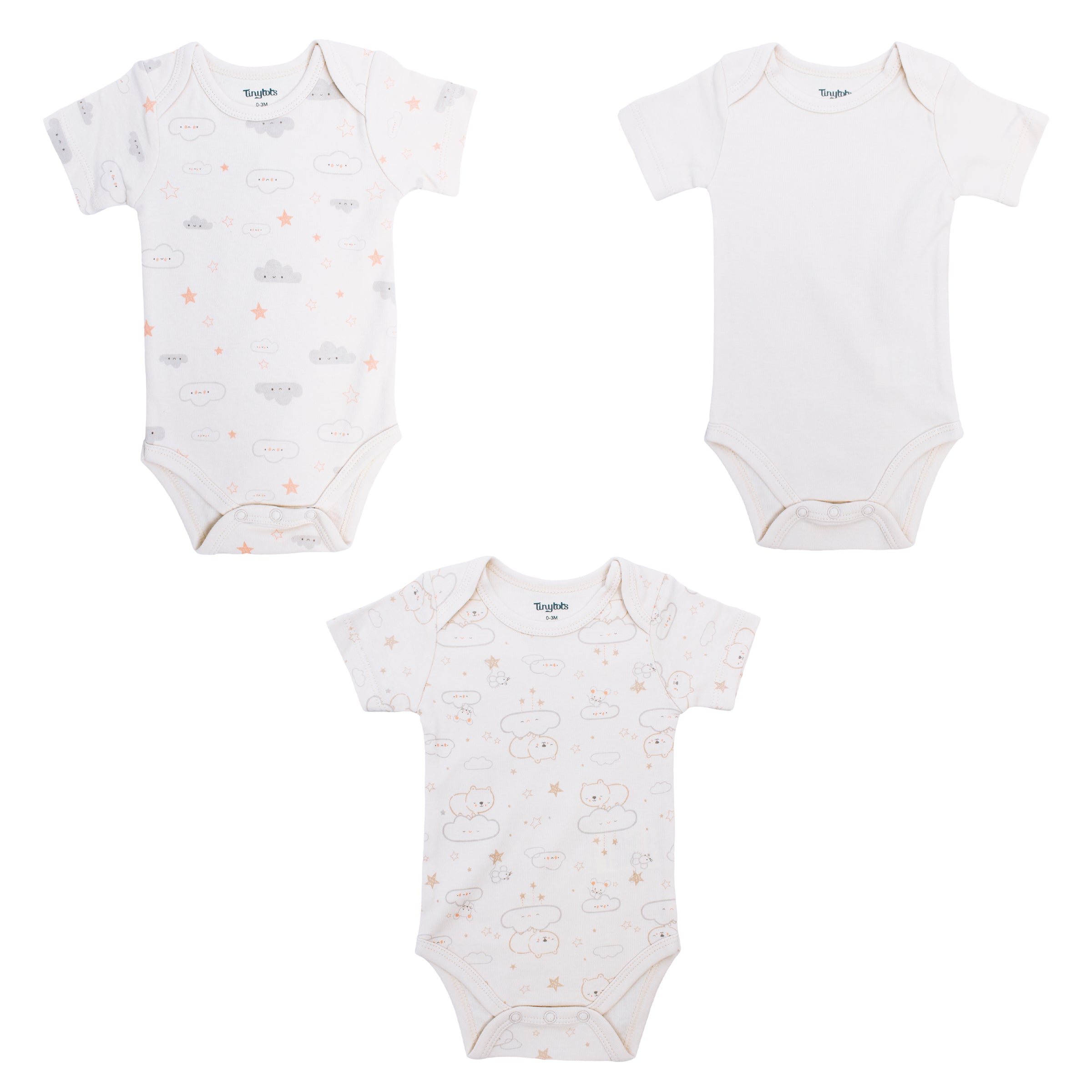 Body Manga Corta 3pk