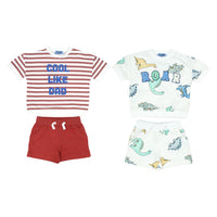 Sueter Manga Corta + Pantalón Corto
