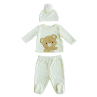 Conjunto abrigo + Gorro P/ Bebe
