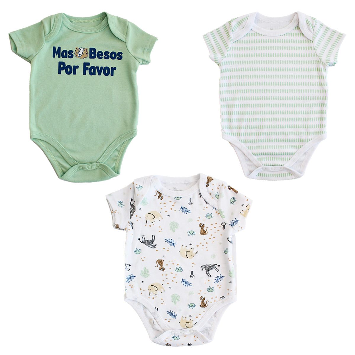 Body Manga Corta 3pk