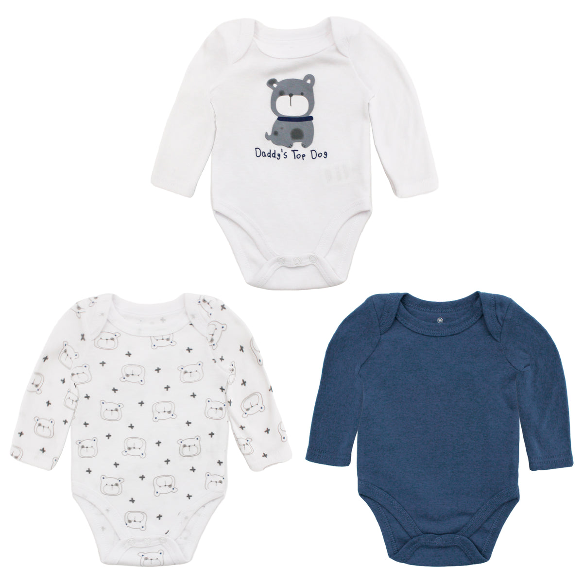 Body Manga Larga 3pk