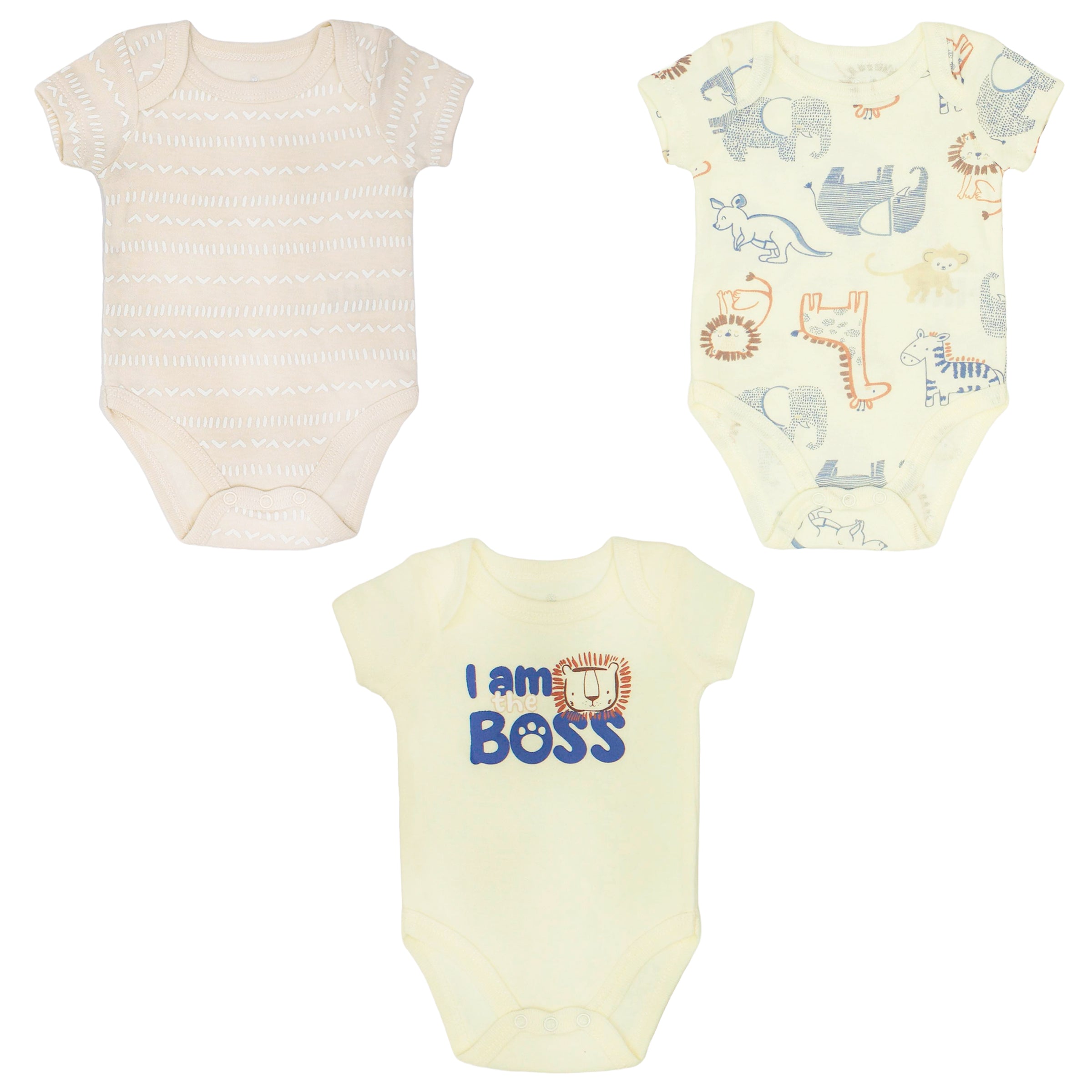 Body Manga Corta 3pk