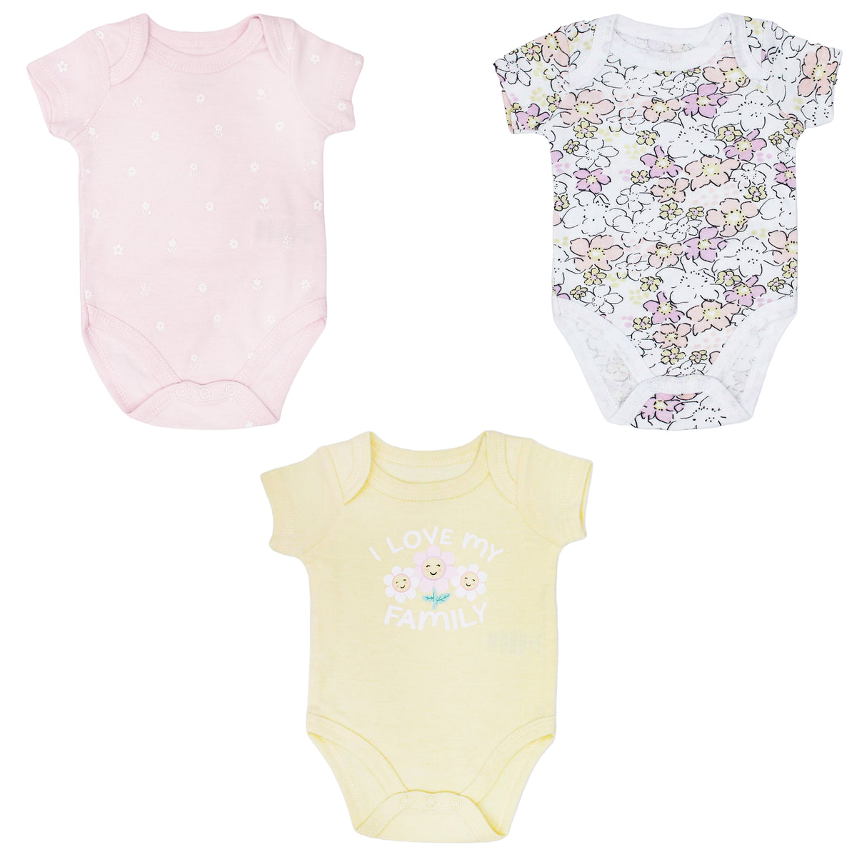 Body Manga Corta 3pk