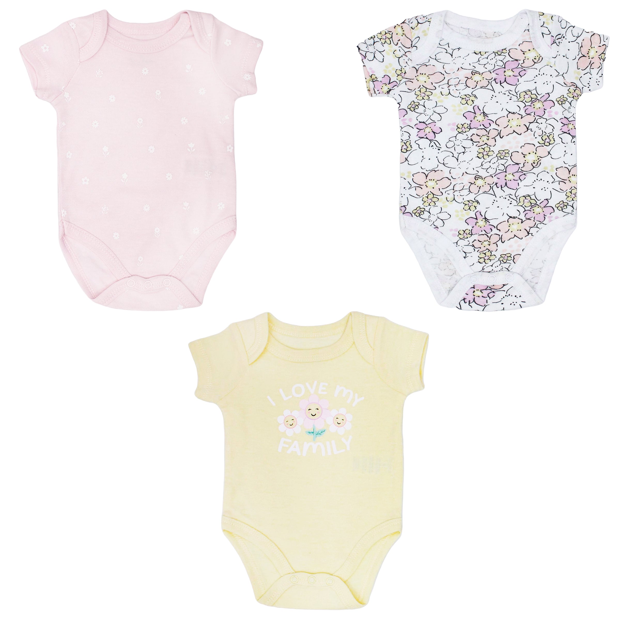 Body Manga Corta 3pk