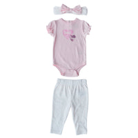 Conjunto Body - Vincha P/ Bebe
