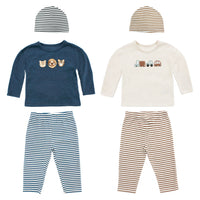 Sueter + leggins + gorro
