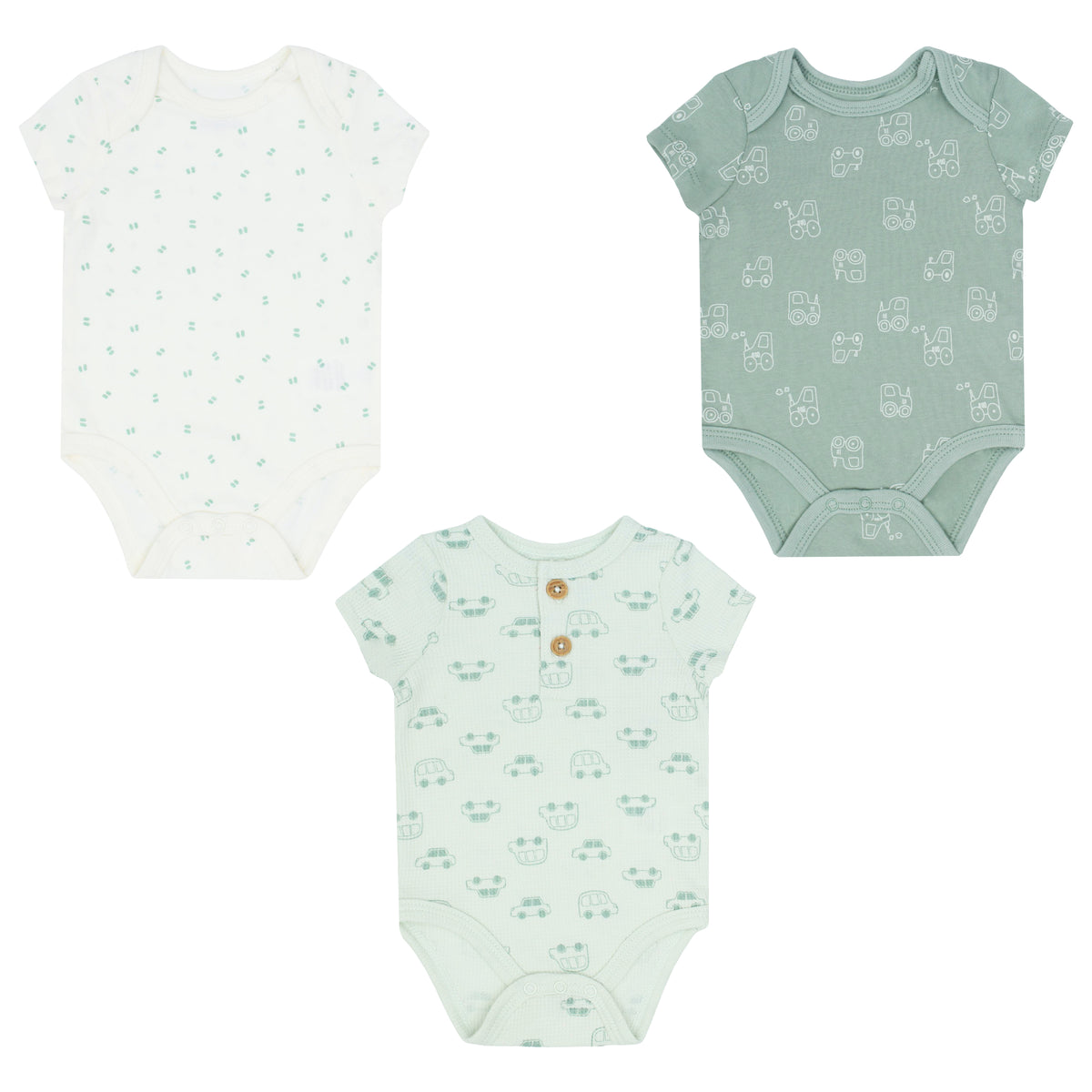 Body Manga Corta 3pk