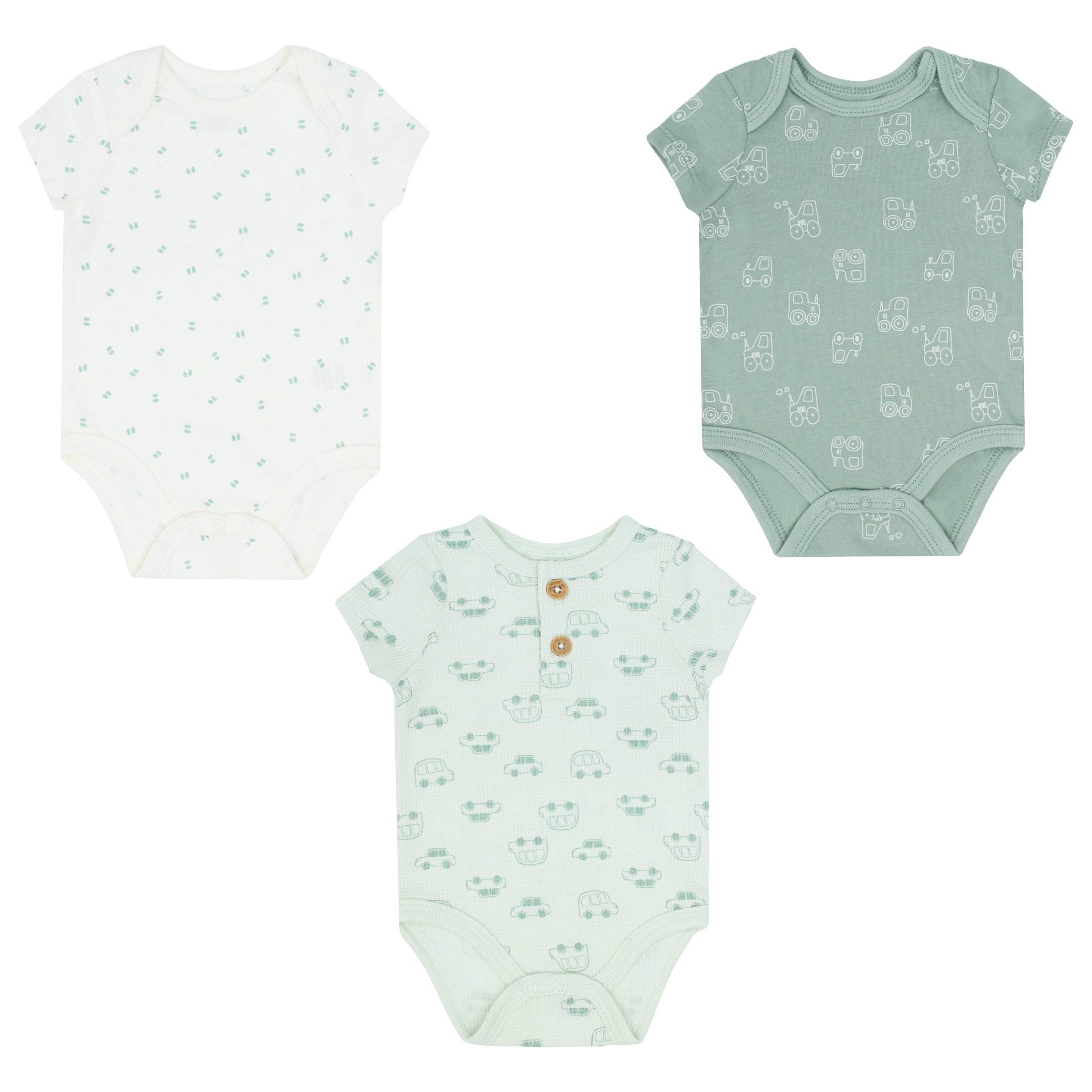 Body Manga Corta 3pk