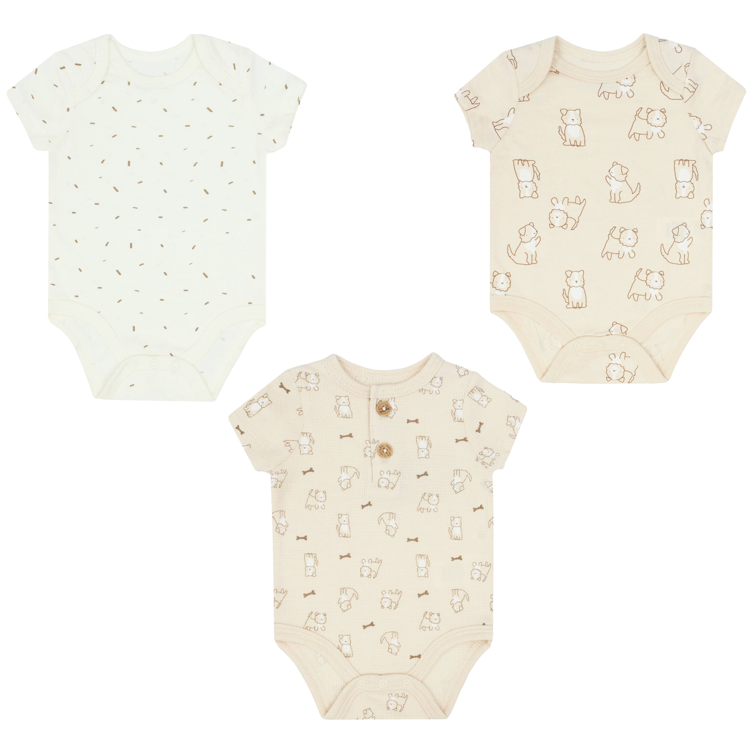 Body Manga Corta 3pk