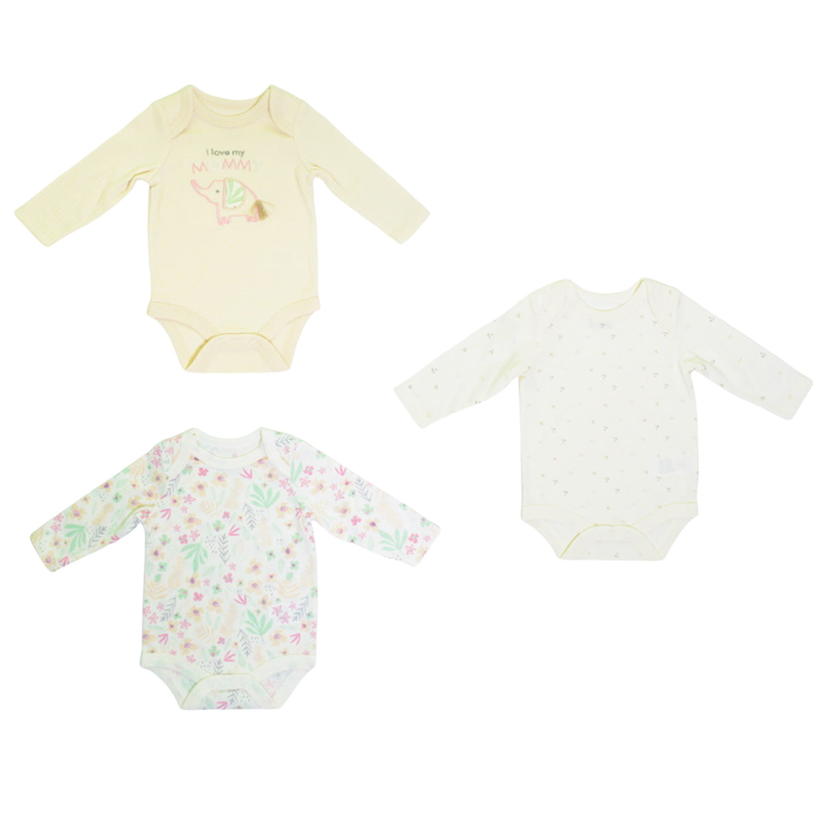 Body M/ Larga 3Pk