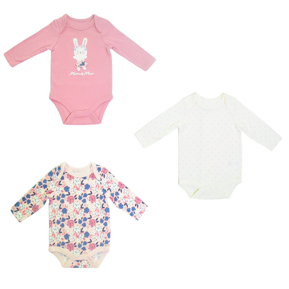 Body M/ Larga 3Pk
