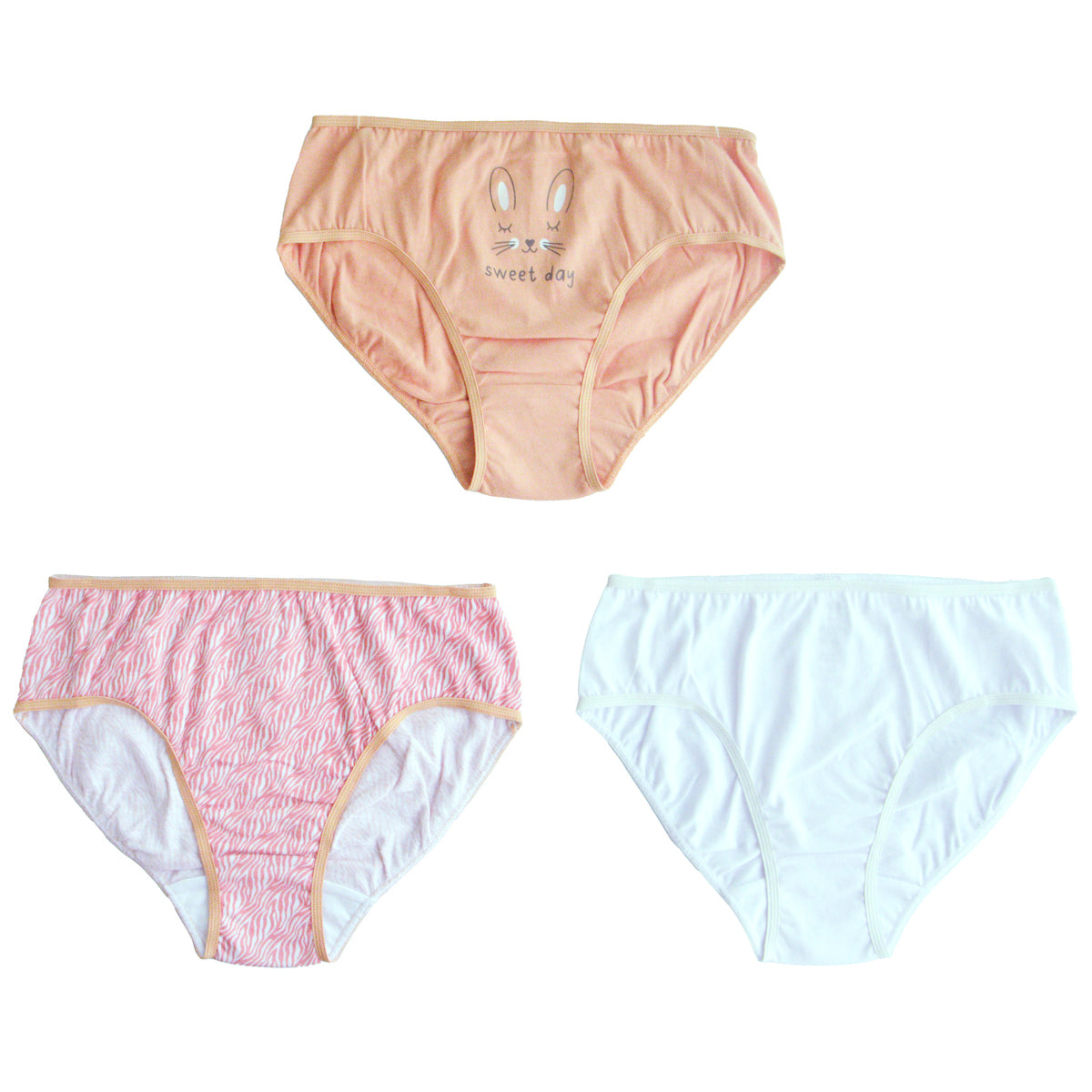Panty P/ Ninas 3 Pack