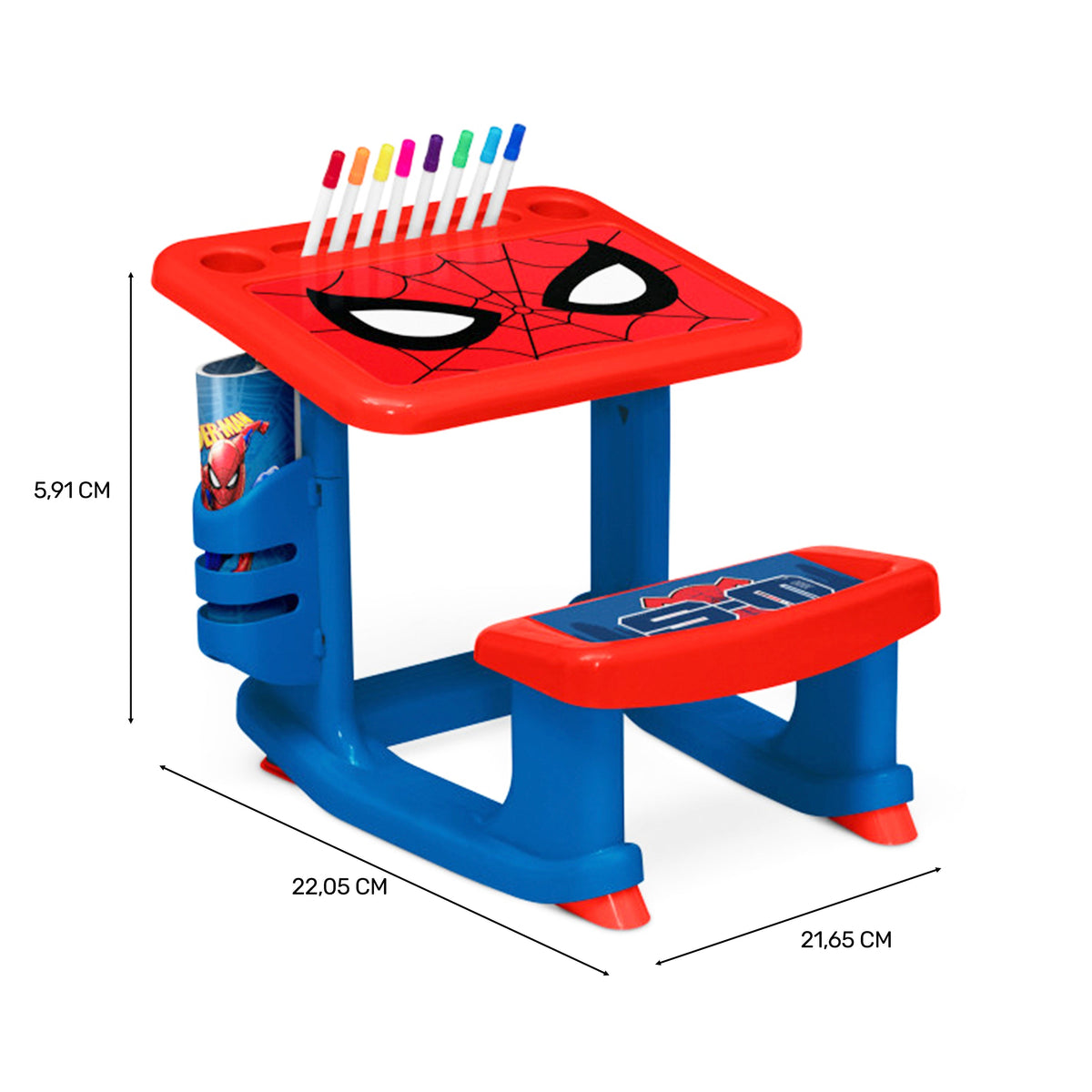 Escritorio De Dibujo Y Juegos Para Niño