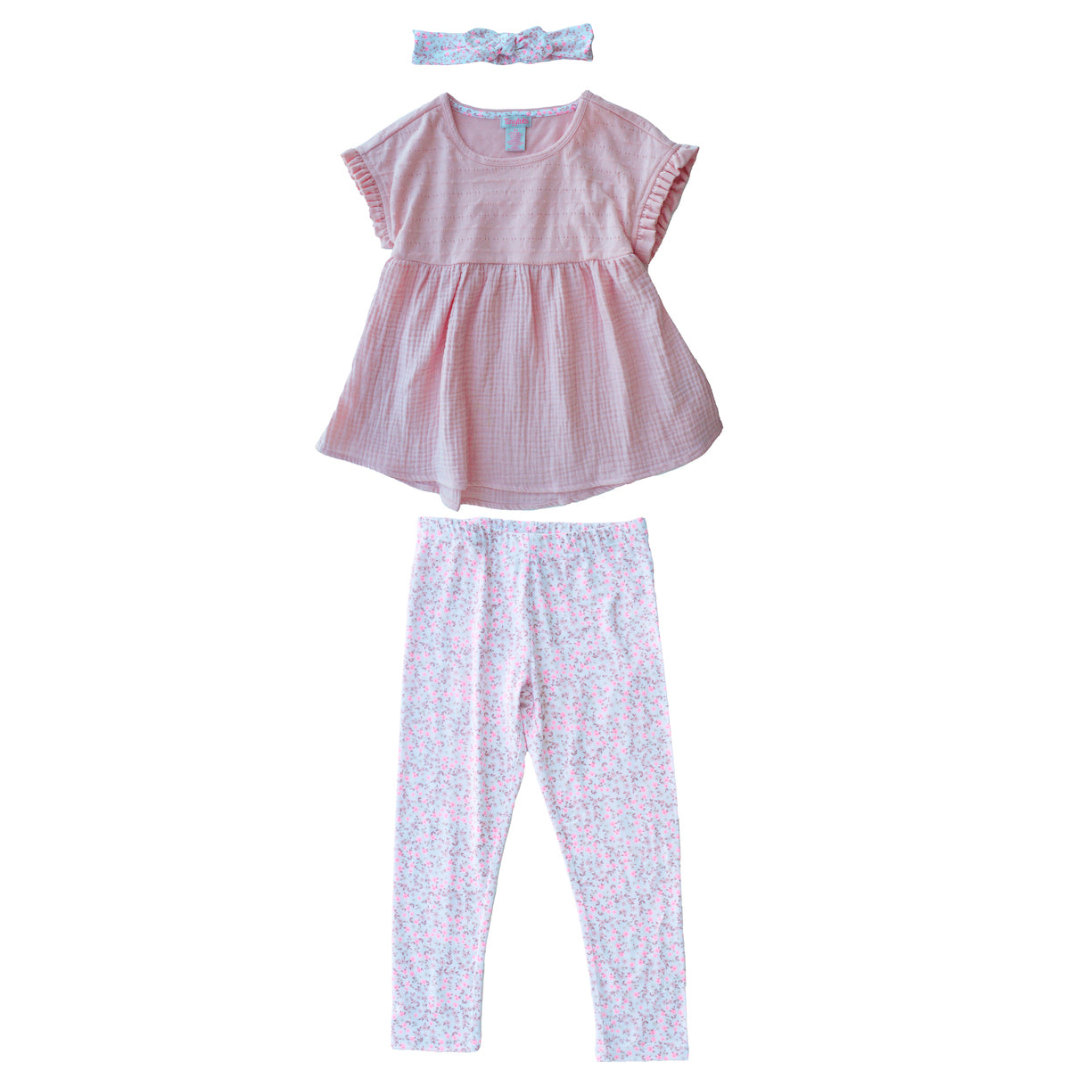 Conjunto Legging - Vincha P/ Ninas